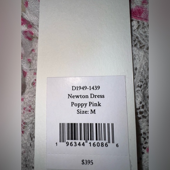 NEWTON DRESS POPPY PINK - Picture 4 of 6